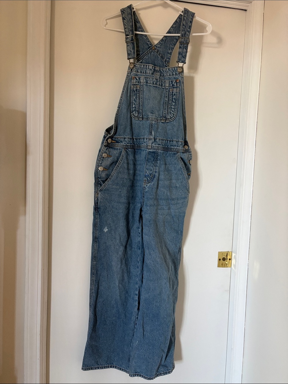 Old Navy Baggy Wide Leg Overalls